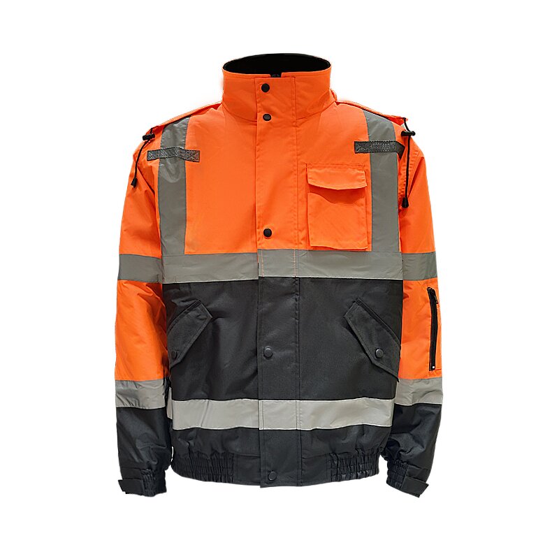 Hi Vis Jacket Factory - OEM ANSI Class 3 Waterproof Oxford