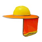 Hard Hat Shield Factory - OEM Full Brim Mesh Sunshade Cover