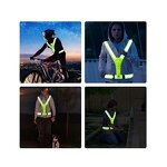 LED Running Vest Factory - OEM Rechargeable Light up Belt