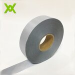 Reflective Tape Factory - OEM Grey Sliver Sew on Fabric Tape