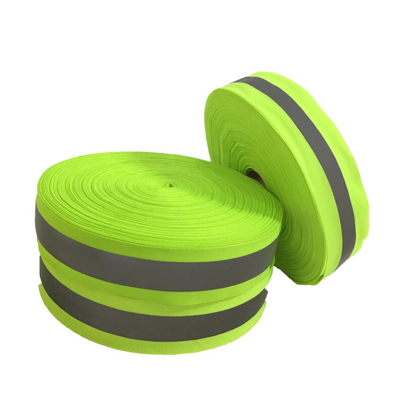 Reflective Tape Factory - OEM Polyester Webbing Ribbon Fabric