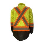 Safety Bomber Jacket Factory - OEM High Visibility Detachable Sleeves