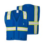 Reflective Vest Factory - OEM Custom Logo Class 2 Mesh Vest