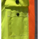 Safety Bomber Jacket Factory - OEM High Visibility Detachable Sleeves