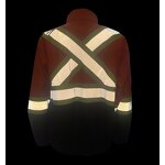 Safety Bomber Jacket Factory - OEM Hi-Viz Quilted Winter Jacket