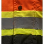 Safety Bomber Jacket Factory - OEM Hi-Viz Quilted Winter Jacket
