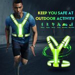 LED Vest Factory - OEM Outdoor Hi Vis Night Running Cycling