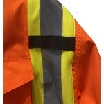 Safety Bomber Jacket Factory - OEM Hi-Viz Quilted Winter Jacket