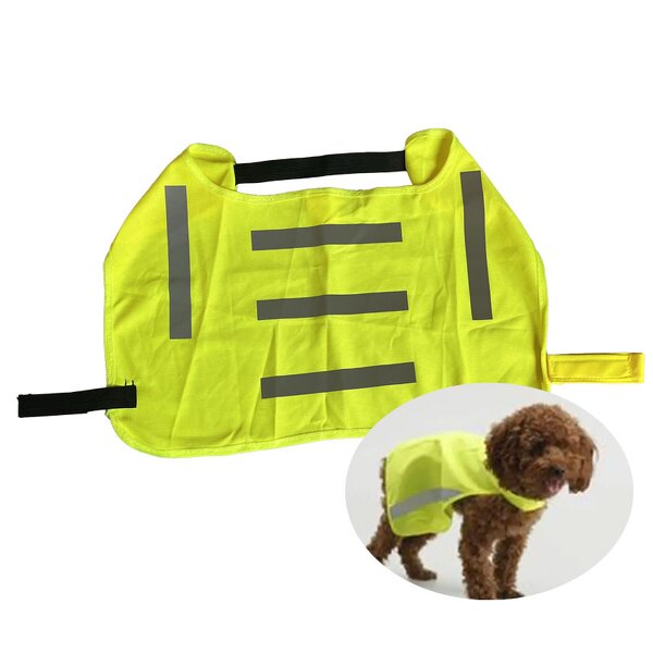 Pet Safety Vest Factory - OEM Adjustable Polyester Reflective Dog