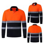 Hi Vis Polo Shirt Factory - OEM Wholesale Long Sleeve Uniform