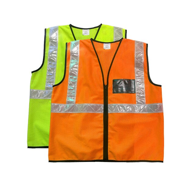 Reflective Vest Factory - OEM High Visibility PVC Mesh Jacket