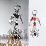 Keychain Manufacturer - Halloween Spider Pendant Keychain Dark