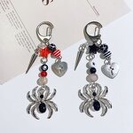 Keychain Manufacturer - Halloween Spider Pendant Keychain Dark