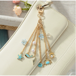 Keychain Manufacturer - Chain Pearl Dripping Oil Sea Life Pendant