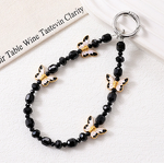 Phone Chain Factory - Crystal Bead Alloy Butterfly Pendant