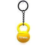 Keychain Manufacturer - 3D Rubber Kettlebell Keychain Phone Case