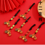 Keychain Supplier - Zodiac Car Keychain Talisman Bag Pendant