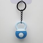 Keychain Manufacturer - 3D Rubber Kettlebell Keychain Phone Case