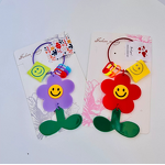 Keychain Manufacturer - Acrylic Smile Sunflower Keychain Car Bag