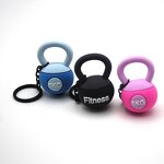 Keychain Manufacturer - 3D Rubber Kettlebell Keychain Phone Case