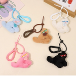Keychain Factory - Plush Cat Keychain Cute Girl Bag Pendant
