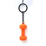 Keychain Factory - 3D Rubber Dumbbell Keychain Couple Souvenir