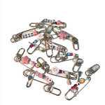 Acrylic Bead Factory - English Letter Bead Perforated Jewelry