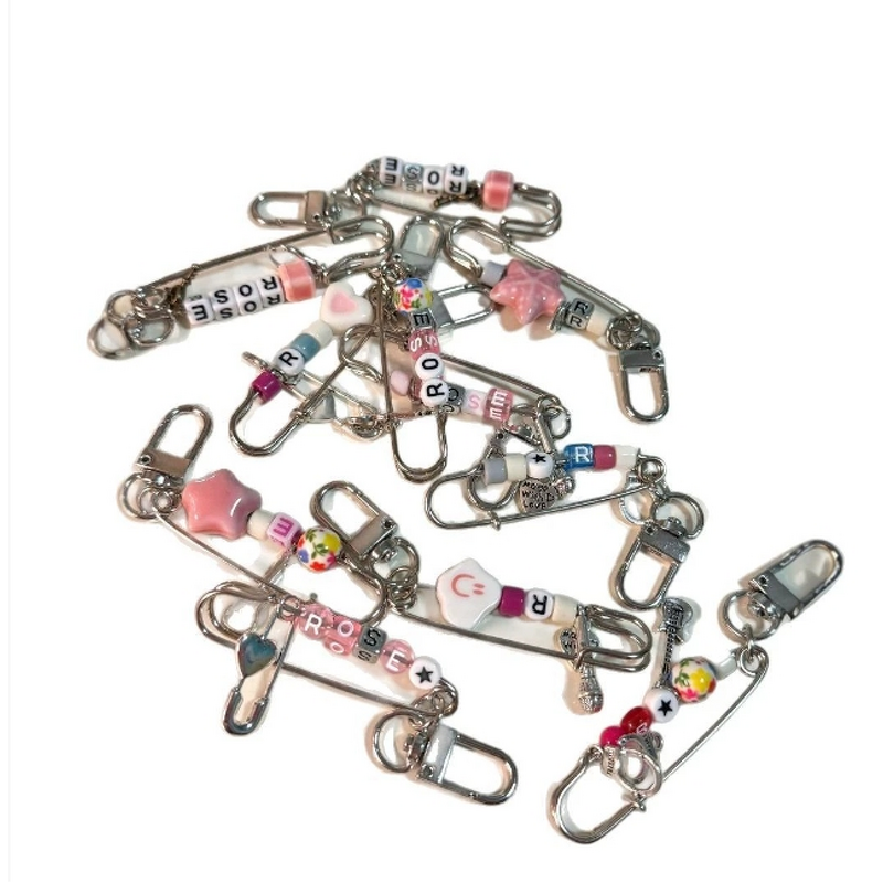 Acrylic Bead Factory - English Letter Bead Perforated Jewelry