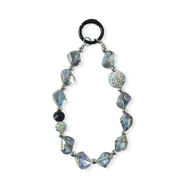 Keychain Manufacturer - Alien Diamond Crystal Bead Car Keychain