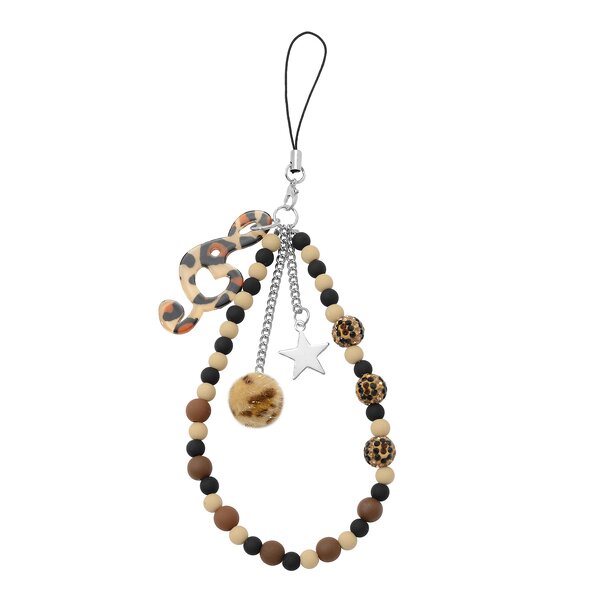 Keychain Manufacturer - Fashion Leopard Print Polka Dot Bow Tie Bead