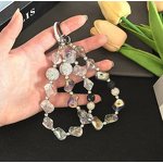 Keychain Manufacturer - Alien Diamond Crystal Bead Car Keychain