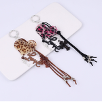 Keychain Manufacturer - Leopard Print Keychain Letter Cross Car Bag