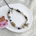 Phone Pendant Supplier - Lucky Camellia Pendant Bead Mobile Phone