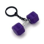 Keychain Factory - Mini Dumbbell Keychain Backpack Pendant Student