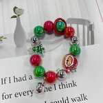 Phone Chain Manufacturer - Santa Boots Crystal Bead Phone Lanyard