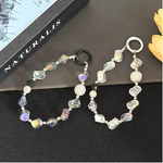 Keychain Manufacturer - Alien Diamond Crystal Bead Car Keychain