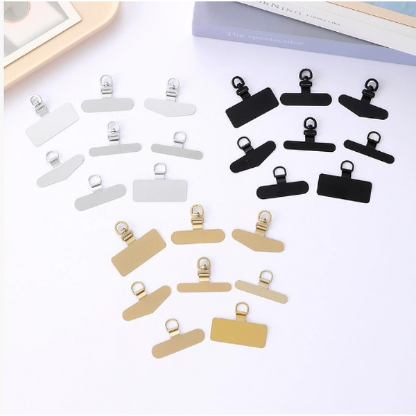 Phone Lanyard Supplier - Metal Card Clip Rotatable Anti-Loss