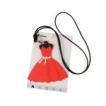Keychain Supplier - Leather Dress Pendant Keychain Bag Accessory