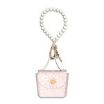 Keychain Manufacturer - Pearl Leather Bag Pendant Car Keychain PU