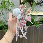 Keychain Manufacturer - Leather Bow Luggage Accessory Candy Color