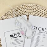 Phone Lanyard Manufacturer - Beaded Bow DIY Lanyard Label Key