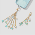 Keychain Manufacturer - Chain Pearl Dripping Oil Sea Life Pendant