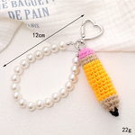 Keychain Factory - Plush Giraffe Bag Pendant Short Key Chain