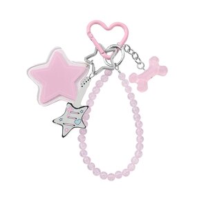 Keychain Manufacturer - Crystal Bead Acrylic Star Love Guitar Keychain
