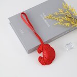 Keychain Supplier - Multi-layer Patch Croissant Keychain Bag Pendant