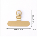 Phone Lanyard Supplier - Metal Card Clip Rotatable Anti-Loss
