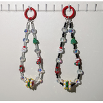 Phone Lanyard Factory - Christmas Hand-Painted Bead Crystal Alloy