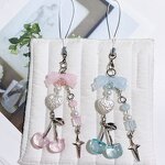 Keychain Supplier - Cherry Keychain Phone Chain Fresh Cute