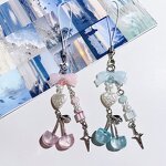 Keychain Supplier - Cherry Keychain Phone Chain Fresh Cute