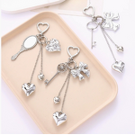 Phone Pendant Factory - Love Metal Keychain Bag Hanging Niche